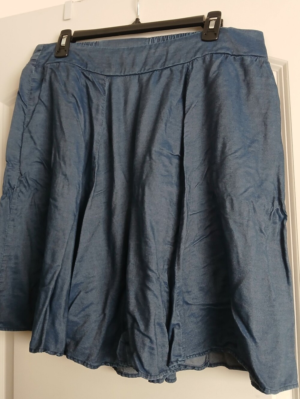 Torrid Denim Pleated Skirt- Torrid Size 0